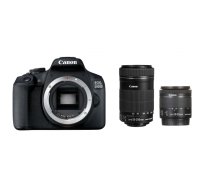 Canon EOS 2000D + EF-S 18-55mm IS STM + EF-S 55-250mm IS STM | 9974292111842