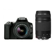 Canon EOS 250D + EF-S 18-55mm III + EF 75-300mm III (Black) | 8714574661551  | 8714574661551