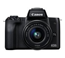 Canon EOS M50 15-45 IS STM (Black) - Baltoje dėžutėje (white box) | 9559292108972