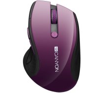 CANYON MW-01, 2.4GHz wireless mouse with 6 buttons, optical tracking - blue LED, DPI 1000/ 1200/ 1600, Purple pearl glos... | 5291485002404  | 5291485002404