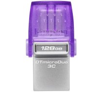 Kingston 128GB DataTraveler microDuo 3C 200MB/ s dual USB-A + USB-C, EAN: 740617328165 | 740617328165