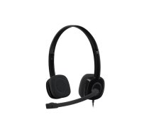LOGITECH H151 Corded Stereo Headset - BLACK - 3.5 MM | 5099206057333  | 5099206057333