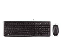 Klaviatūra + Pele Logitech Desktop MK120 USB | 920-002561  | 5099206020658