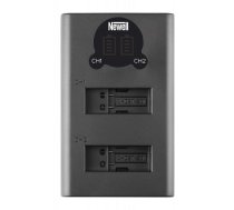 Dviejų kanalų įkroviklio rinkinys ir dvi AABAT-001 baterijos Newell DL-USB-C, skirtos GoPro Hero 5 | 5907489646079  | 5907489646079