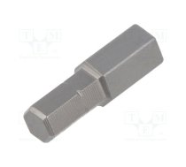 Screwdriver bit; hex key; HEX 8mm; 1/4"; Overall len: 25mm | FL02480010 | 024 800 10