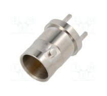 Socket; BNC; female; straight; 75Ω; THT; on PCBs; PTFE; gold-plated | 112405-12  | 112405-12