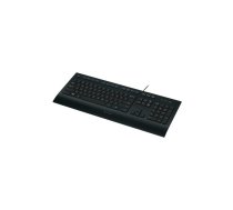 LOGITECH K280e Corded Keyboard - BLACK - USB - US INT'L - B2B | 5099206046856  | 5099206046856