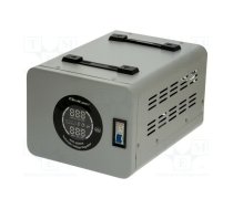 Device: automatic voltage stabiliser; 3000VA; Uout: 230VAC; IP20 | QOLTEC-50725  | 50725