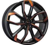 RC Design RC34 Black Orange Matt (BOM) 8x19 5x112 ET45 CB57,1 R13 800 kg 352041 | 352041  | 4250996352041 | RC34