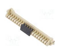 Connector: card edge; PIN: 20; 2.54mm; CLIPZIN; gold-plated; SMT | 299-020-299198-1  | 299-020-299198-1