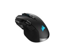 Corsair IRONCLAW RGB WIRELESS Wireless / Wired, 18000 DPI, Wireless connection, Rechargeable, Black | 4-CH-9317011-EU  | 843591075954