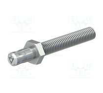 Connector: 6mm banana; plug; Connection: M6,screw; 50mm; Medical | POAG-S6/35  | 04.0059