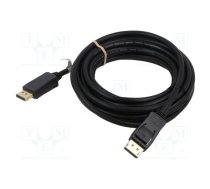 Cable; DisplayPort 1.4,HDCP 2.2; DisplayPort plug,both sides | GOOBAY-65810  | 65810