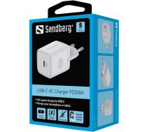 Sandberg 441-42 USB-C AC Charger PD20W | T-MLX46876  | 5705730441424