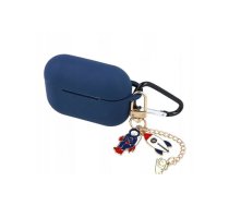 iLike Apple Case for Airpods Pro 2 dark blue with pendant | 4-GSM168992  | 5900495062253