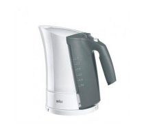 Braun | Kettle | WK500 MultiQuick 5 | Standard | 3000 W | 1.7 L | Plastic | 360° rotational base | White/Grey | WK500WH  | 4210201657774