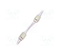 LED; white; 6500K; 360mW; 41lm; IP67; 170÷130°; No.of diodes: 1; 2835 | MINIOVAL-1W  | MINIOVAL-1W