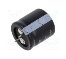 Capacitor: electrolytic; SNAP-IN; 120uF; 450VDC; Ø25x25mm; ±20% | ELH2WM121P25KT  | ELH2WM121P25KT