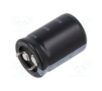 Capacitor: electrolytic; SNAP-IN; 100uF; 400VDC; Ø22x30mm; ±20% | ELH2GM101O30KT  | ELH2GM101O30KT