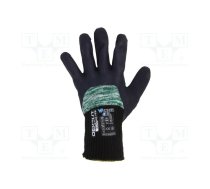Protective gloves; Size: 10,XL; black; latex,mineral fiber | WG-733+-XL/10  | 53714