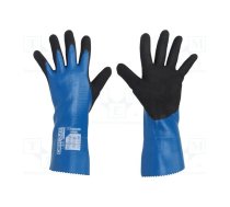 Protective gloves; Size: 8,M; blue; HPPE,nitryl,polyester; Dexcut | WG-758L-M/08  | 52975