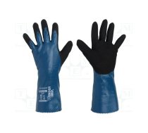 Protective gloves; Size: 8,M; blue; nitryl,polyamide; Oil Guard | WG-528L-M/08  | 52998