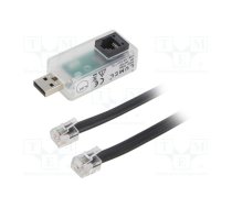 Converter; RS232/USB; 5VDC; PD24; Enclos.mat: plastic | PD24-00M0  | PD24-00M0