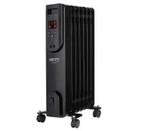 Electric oil heater with remote control CAMRY CR 7812, 7 ribs, 1500 W black | CR 7812  | 5903887801270 | WLONONWCRAFSE