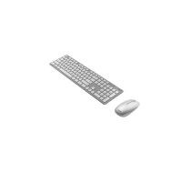 Asus W5000 Keyboard and Mouse Set, Wireless, Mouse included, RU, White | 4-90XB0430-BKM250  | 4711081636298
