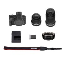 Canon EOS R100 + RF-S 18-45mm + RF-S 55-210mm + Mount Adapter EF-EOS R | 9949292214635