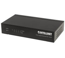 Intellinet 5-Port Gigabit Ethernet PoE+ Switch, 4 x PSE Ports, IEEE 802.3at/af Power over Ethernet (PoE+/PoE) Compliant, 60 W, Desktop | 561228  | 766623561228 | WLONONWCRAII3