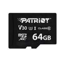 Patriot VX Series 64GB MicroSDXC V30 Class 10 UHS-I U3 4K UHD Memory Card PSF64GVX31MCX | PSF64GVX31MCX  | 4711378425765 | PAMPATSDG0043