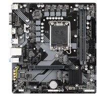 GIGABYTE B760M H DDR4 Motherboard - Supports Intel Core 14th Gen CPUs, 6+1+1 Phases Digital VRM, up to 3200MHz DDR4 (OC), 2xPCIe 4.0 M.2, GbE LAN, USB 3.2 Gen1 | B760M H DDR4 | 4719331854645