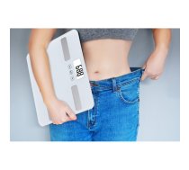 Blaupunkt BSM501 Square White Electronic personal scale | BSM501  | 5901750504587 | AGDBLAWAL0004