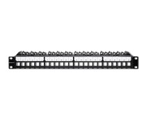Patch panel for 19inches RACK,24ports,1U,UTP | NUQOLPP24054516  | 5901878545165 | 54516
