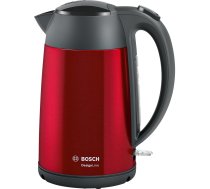 Bosch | Kettle | DesignLine TWK3P424 | Electric | 2400 W | 1.7 L | Stainless steel | 360° rotational base | Red | TWK3P424  | 4242005188055