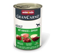 ANIMONDA GranCarno Adult Pork with venison and apple - wet dog food - 400g | DLPANMKAM0009 | 4017721824798 | DLPANMKAM0009