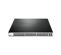 D-Link DGS-1210-52MP network switch Managed L2 Gigabit Ethernet (10/100/1000) Black, Silver 1U Power over Ethernet (PoE) | DGS-1210-52MP  | 790069409592 | WLONONWCRAMO2