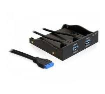 DeLOCK USB 3.0 Front Panel 2-Port - lagr | 61896  | 4043619618965 | WLONONWCRANDW