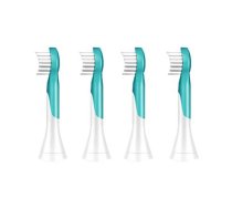 Philips | HX6034/33 | Sonicare Toothbrush Heads | Heads | For kids | Number of brush heads included 4 | Number of teeth brushing modes Does not apply | Aqua | HX6034/33  | 8710103659471