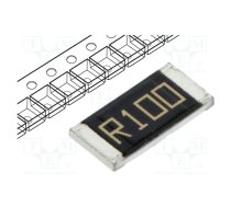 Resistor: metal film; SMD; 2512; 100mΩ; 2W; ±1%; -55÷155°C | MFHA2512R1000FE  | MFHA2512R1000FE