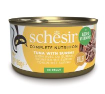 SCHESIR in jelly Tuna with surimi - wet cat food - 85 g | DLKAPFKAM0007 | 8005852750068 | DLKAPFKAM0007