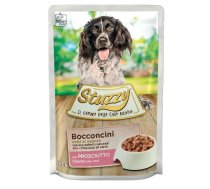 STUZZY Chunks with ham - wet dog food - 100 g | DLPAPFKAM0002 | 8005852142016 | DLPAPFKAM0002