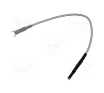 Ground/earth cable; socket 0,6mm,fork terminal; grey | CT3669-15-8  | CT3669-15-8