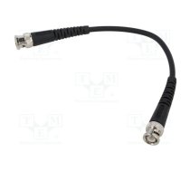 Test lead; BNC plug,both sides; Len: 0.25m; black; Z: 50Ω | CT2942-25  | CT2942-25