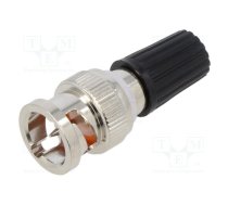 Adapter; black; 3A; 35.5mm; banana 4mm socket,BNC plug; 50Ω; 500V | CT3161-0  | CT3161-0