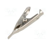 Crocodile clip; 5A; Grip capac: max.5.6mm; Contacts: steel; tinned | CTM-34  | CTM-34