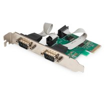 Digitus | 2-Port Serial Interface Card, PCIe | DS-30000-1 | PCIe | DS-30000-1  | 4016032309390