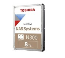 TOSHIBA N300 NAS HDD 8TB 3.5i Bulk | HDWG480UZSVA  | 4260557511985