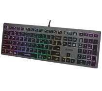 A4Tech FSTYLER FX60H (Neon Backlit) keyboard USB QWERTY Black, Grey | A4TKLA47126  | 4711421978309 | WLONONWCRAYPO